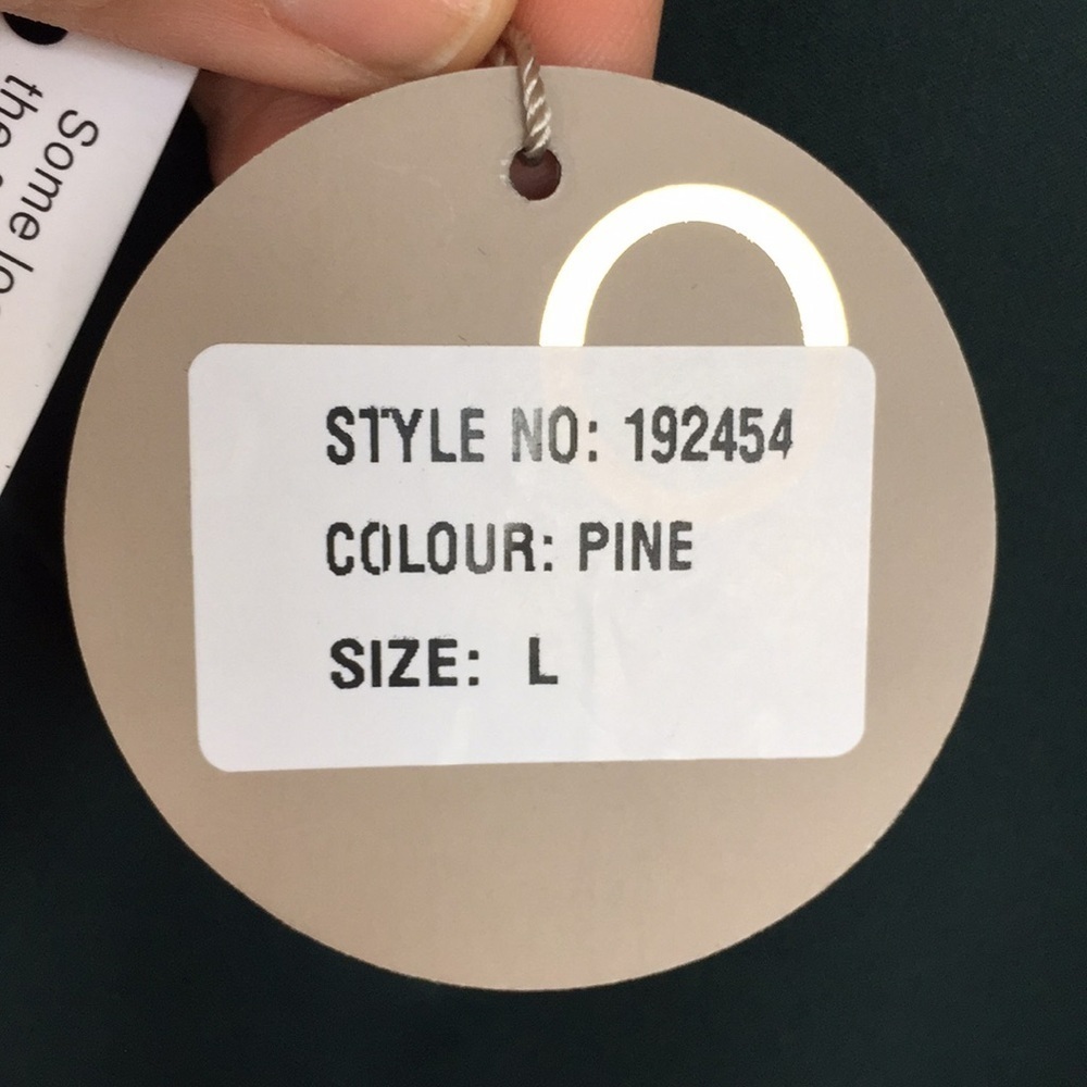 Apricot Tulip Pleated Pine Green Sleeveless Dress - Picture 5 of 7